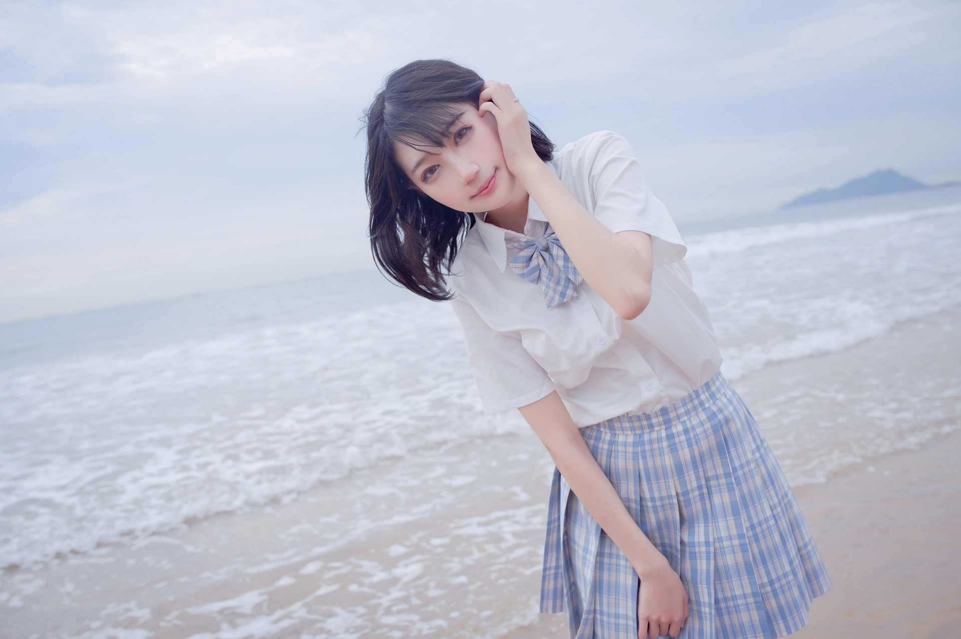 周叽是可爱兔兔 - NO.20 海边JK 3