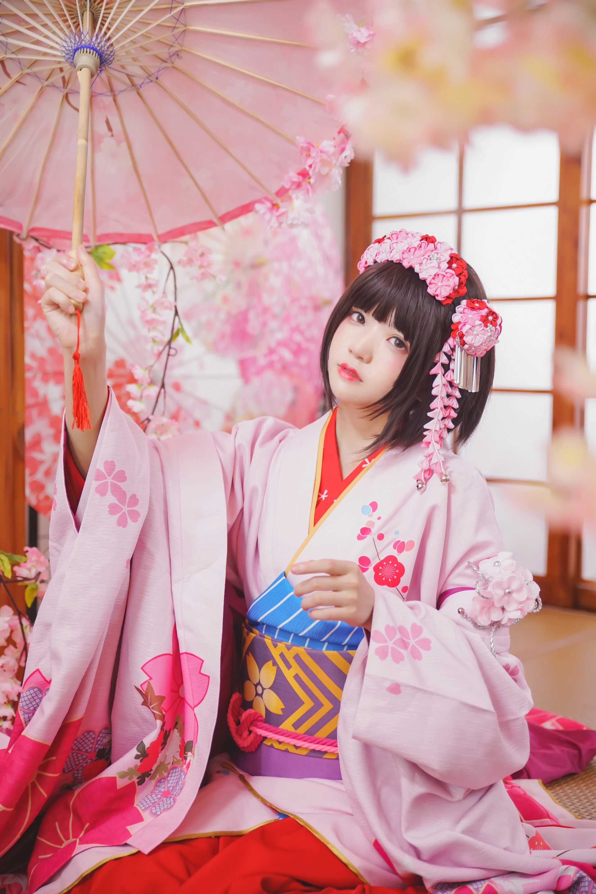 桜桃喵 - NO.022 加藤惠 和服 3